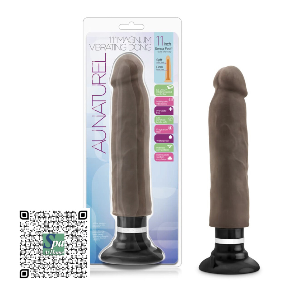 11-INCH-AU-NATUREL-MAGNUM-VIBRATING-DONG.jpeg 11" AU NATUREL MAGNUM VIBRATING DONG