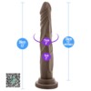 12" DILDO SLIM SIN TESTÍCULOS CON SUCCIÓN