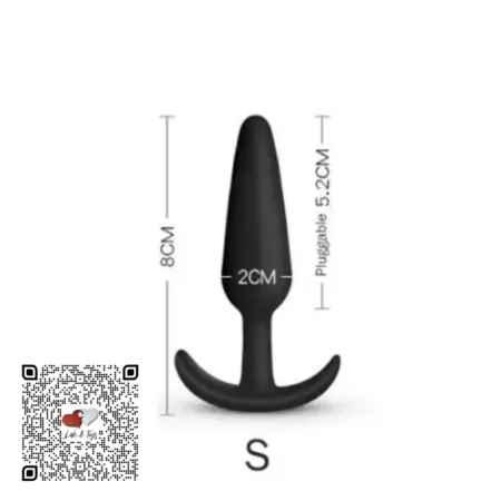 3 PACK PROGRESIVO PLUG ANAL ALARGADO DE SILICONA NEGRO