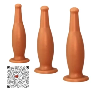 3 PACK PROGRESIVO PLUG DILATADOR BOTELLA VAINILLA