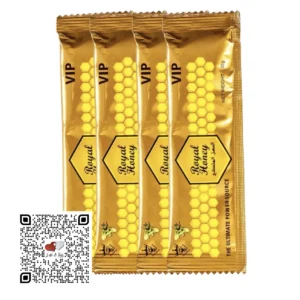 Paquete 4 sobres de Royal Honey miel afrodisíaca para ellos