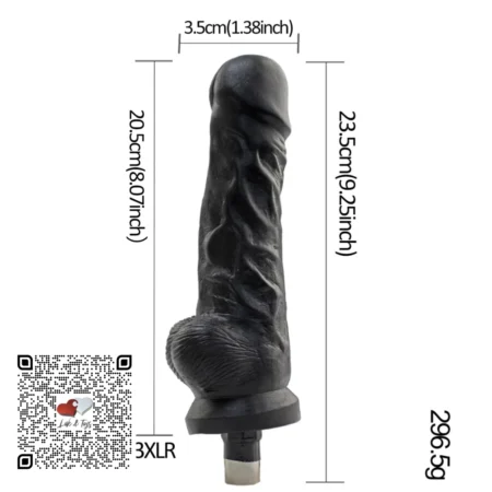 8-INCH-DILDO-NEGRO-CON-TESTICULOS-3XLR-MEDIDAS.webp 8" DILDO NEGRO CON TESTÍCULOS 3XLR