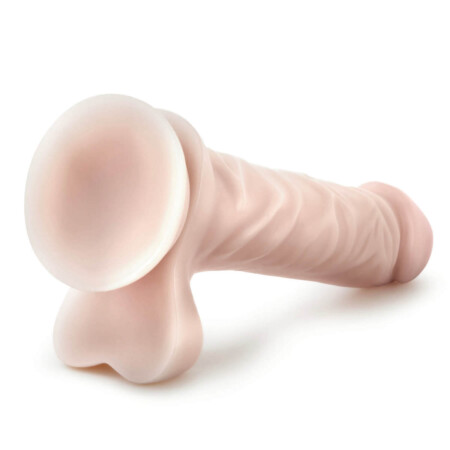 9-INCH-SLIM-DILDO-WITH-BALLS-REAR.jpeg 9" SLIM DILDO WITH BALLS