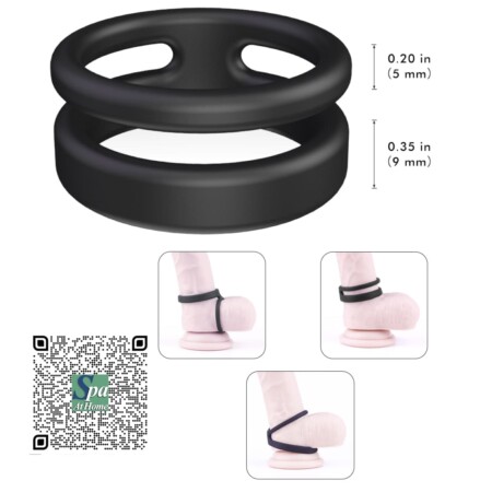 ANILLO 3cm SÚPER FLEXIBLE PARA PENE Y TESTÍCULOS COCK RING