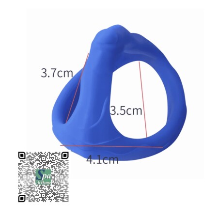 ANILLO SILICONA TRIPLE PARA PENE Y TESTÍCULOS | COCK AND BALL TRIPLE SILICONE RING