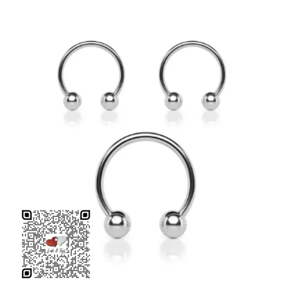 3 PACK ANILLOS ″C″ PARA PENE Y GLANDE