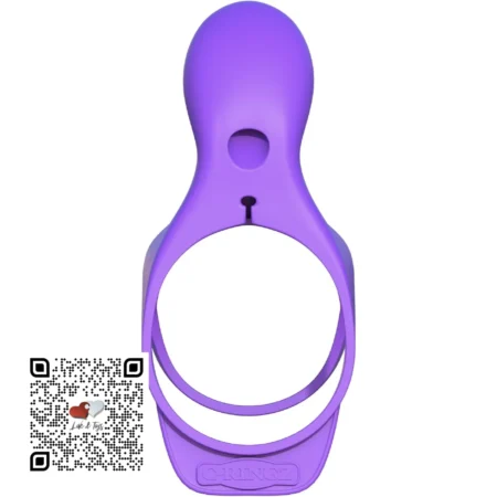 Vista posterior anillo doble vibrador con sistema de compresión dual