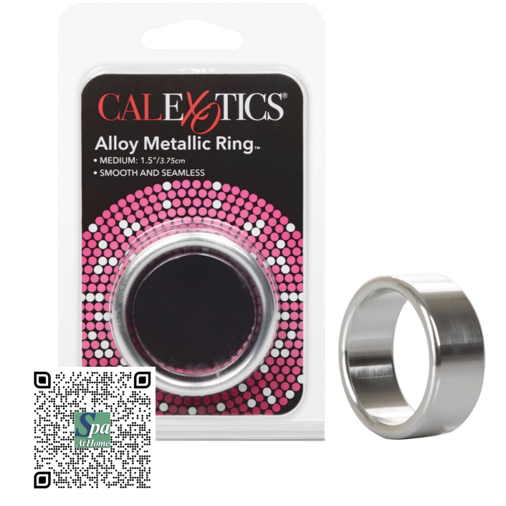 CALEXOTICS-ALLOY-METALIC-RING-MEDIUM.jpeg ANILLO MEDIANO DE ALUMINIO PARA PENE Y TESTÍCULOS CALEXOTICS | CALEXOTICS ALLOY METALIC RING MEDIUM