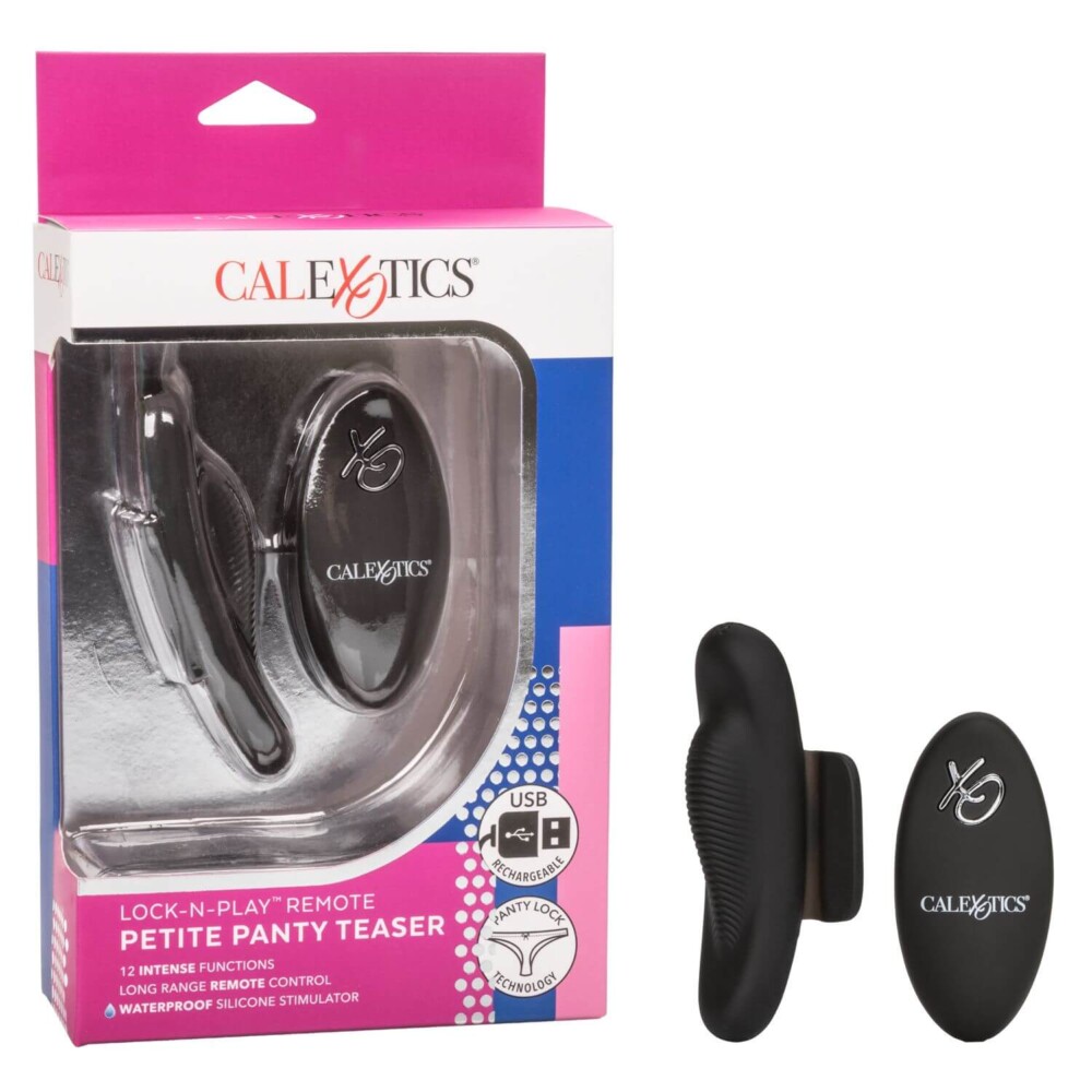 CALEXOTICS PETITE PANTY TEASER LOCK N PLAY REMOTE