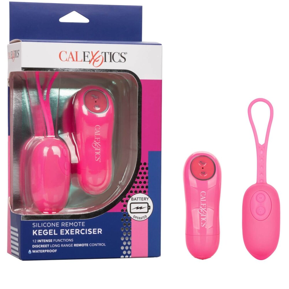 CALEXOTICS SILICONE REMOTE KEGEL EXERCISER