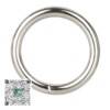 CALEXOTICS ANILLO PLATEADO PEQUEÑO PARA PENE Y TESTÍCULOS | SMALL SILVER COCKRING