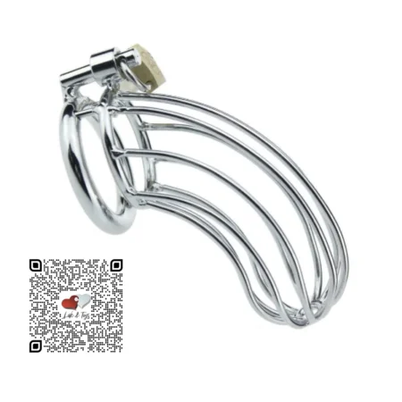 JAULA DE CASTIDAD PARA PENE COCK CAGE CANASTA JUMBO 40MM