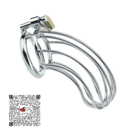 JAULA DE CASTIDAD PARA PENE COCK CAGE CANASTA JUMBO 50MM