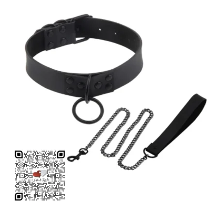 Collar correa BDSM para puppy play juego de roles amo esclavo