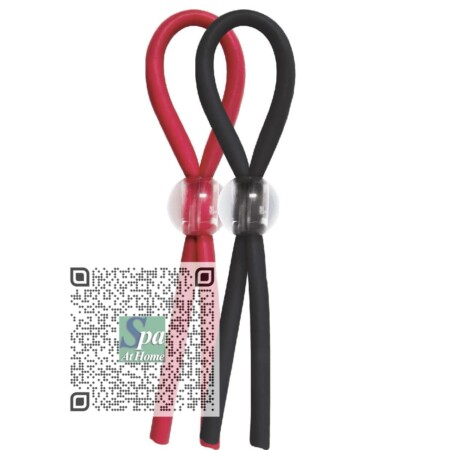 ANILLO CORBATA AJUSTABLE PARA PENE Y TESTÍCULOS | ENHANCER SILICONE COCKTIES