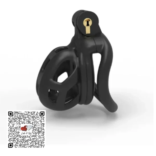 Cock cage nub negro dispositivo ergonómico punta redondeada