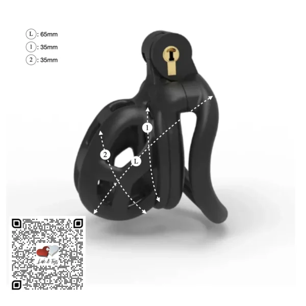 Cock cage nub perfil curvo adaptación natural anatomía