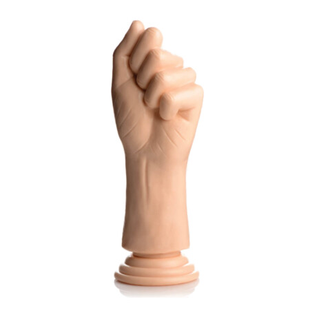 9.5" MASTER SERIES SMALL KNUCKLES CLENCHED FIST DILDO