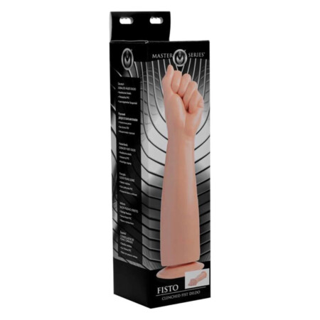 13" MASTER SERIES FISTO CLENCHED FIST DILDO