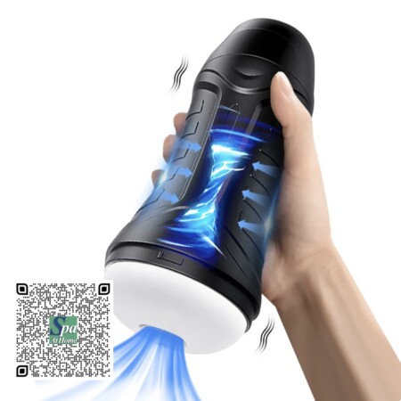 MASTURBADOR SUCCIONADOR, VIBRADOR 3X3 AUTOMÁTICO PARA HOMBRES