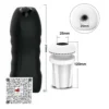 MASTURBADOR SUCCIONADOR, VIBRADOR 7X5 AUTOMÁTICO PARA HOMBRES