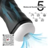 MASTURBADOR SUCCIONADOR, VIBRADOR 7X5 AUTOMÁTICO PARA HOMBRES