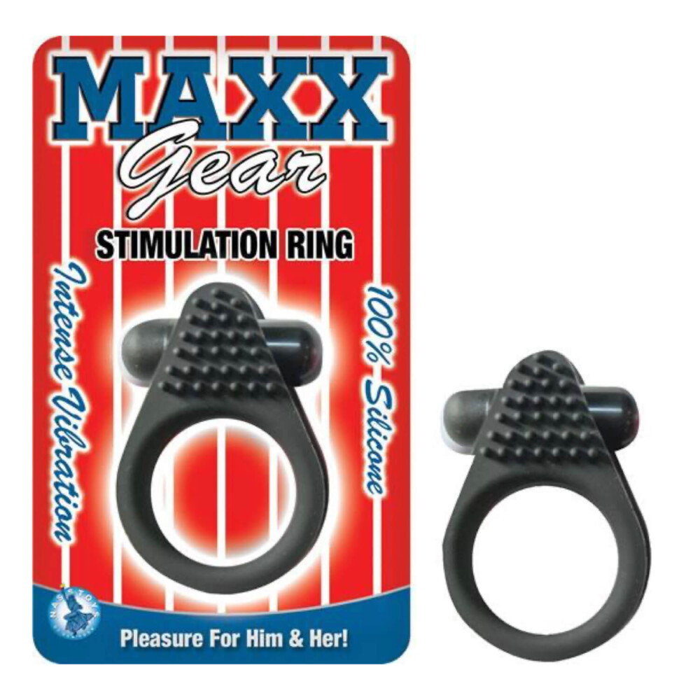 ANILLO PARA PENE Y TESTÍCULOS CON VIBRADOR MAXX GEAR | MAXX GEAR STIMULATION RING
