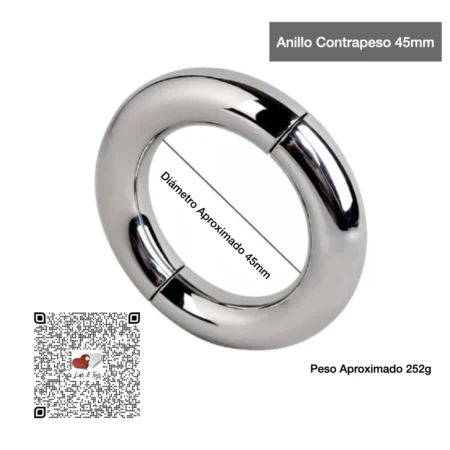 mega-magnetize-1-75-stainless-steel-magenetic-cock-ring-mega-anillo-acero-inoxidable-cierre-magnetico-45mm-medidas