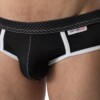 Brief Alexander's King Chroma detalle trasero negro - tela transpirable Unwet diseño especial