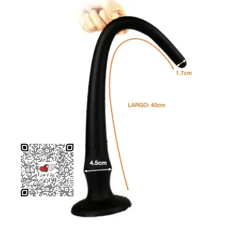 PLUG-PROFUNDO-GRADUADO-40CM-MEDIDAS.webp Plug profundo graduado 40 cm silicona muy flexible y suave ideal para iniciar con tus fantasías anales profundas