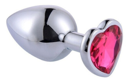 PLUG METÁLICO CORAZÓN GEM