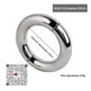 ANILLO ENTRENADOR PARA PENE Y TESTÍCULOS  DE ACERO INOXIDABLE 50mm | STAINLESS STEEL BALL STRETCHER COCK RING 50mm