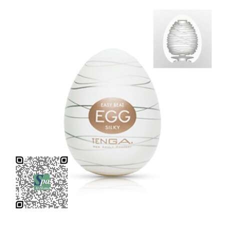 Tenga Egg Silky masturbador con superficie interna sedosa y suave