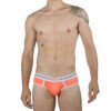 Brief salmón neón Unwet Alexander's King vista frontal - underwear masculino premium color único