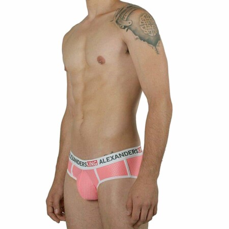 BRIEF ROSA NEÓN UNWET ALEXANDER'S KING
