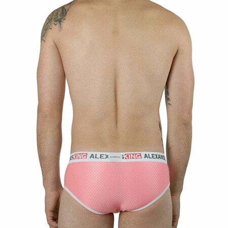BRIEF ROSA NEÓN UNWET ALEXANDER'S KING
