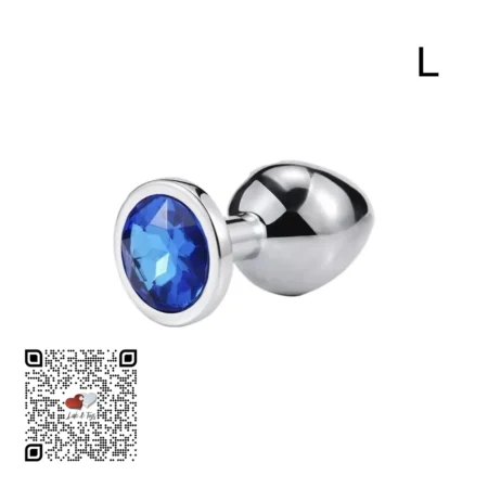 ToysCuadrados.007 PLUG METÁLICO GEM CÍRCULO