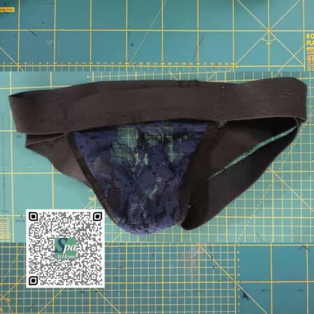 X3ME SUSPENSORIO DOBLE SOPORTE AZUL MARINO LACE