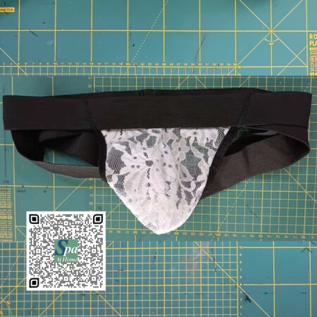 X3ME SUSPENSORIO DOBLE SOPORTE BLANCO LACE