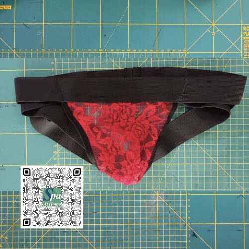 X3ME SUSPENSORIO DOBLE SOPORTE ROJO LACE