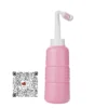 Bidet portátil Personal Hygiene Purifier rosa 450ml con boquilla angulada para higiene anal