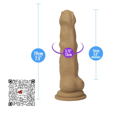 dildo-texturizado-con-testiculos-medidas DILDO TEXTURIZADO CON TESTÍCULOS