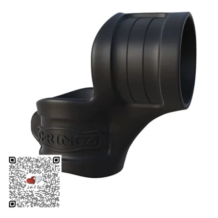 fantasy-c-ringz-mr-big-cock-ring-and-ball-stretcher-detalle-lateral Detalle lateral de sistema de doble anillo Mr Big con extensor de testículos asimétrico