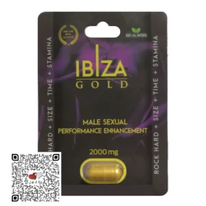 Ibiza gold producto para 5 días, vigor, mejor desempeño masculino