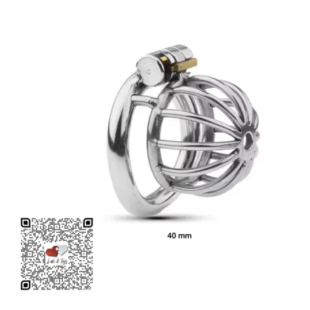 jaula-de-castidad-cock-cage-metalica-canasta-chica-40mm Jaula de castidad metálica canasta chica anillo de 40mm