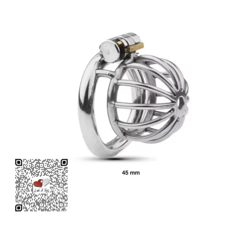 jaula-de-castidad-cock-cage-metalica-canasta-chica-45mm Jaula de castidad metálica canasta chica anillo de 45mm