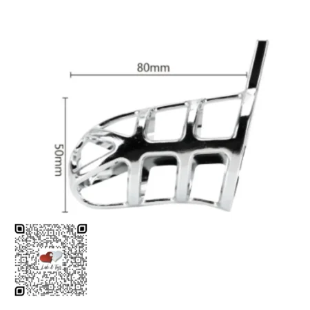 jaula-de-castidad-para-pene-cock-cage-metalico-nido-50mm-medidas Medidas jaula castidad metálica 50mm dimensiones exactas peso 150 gramos