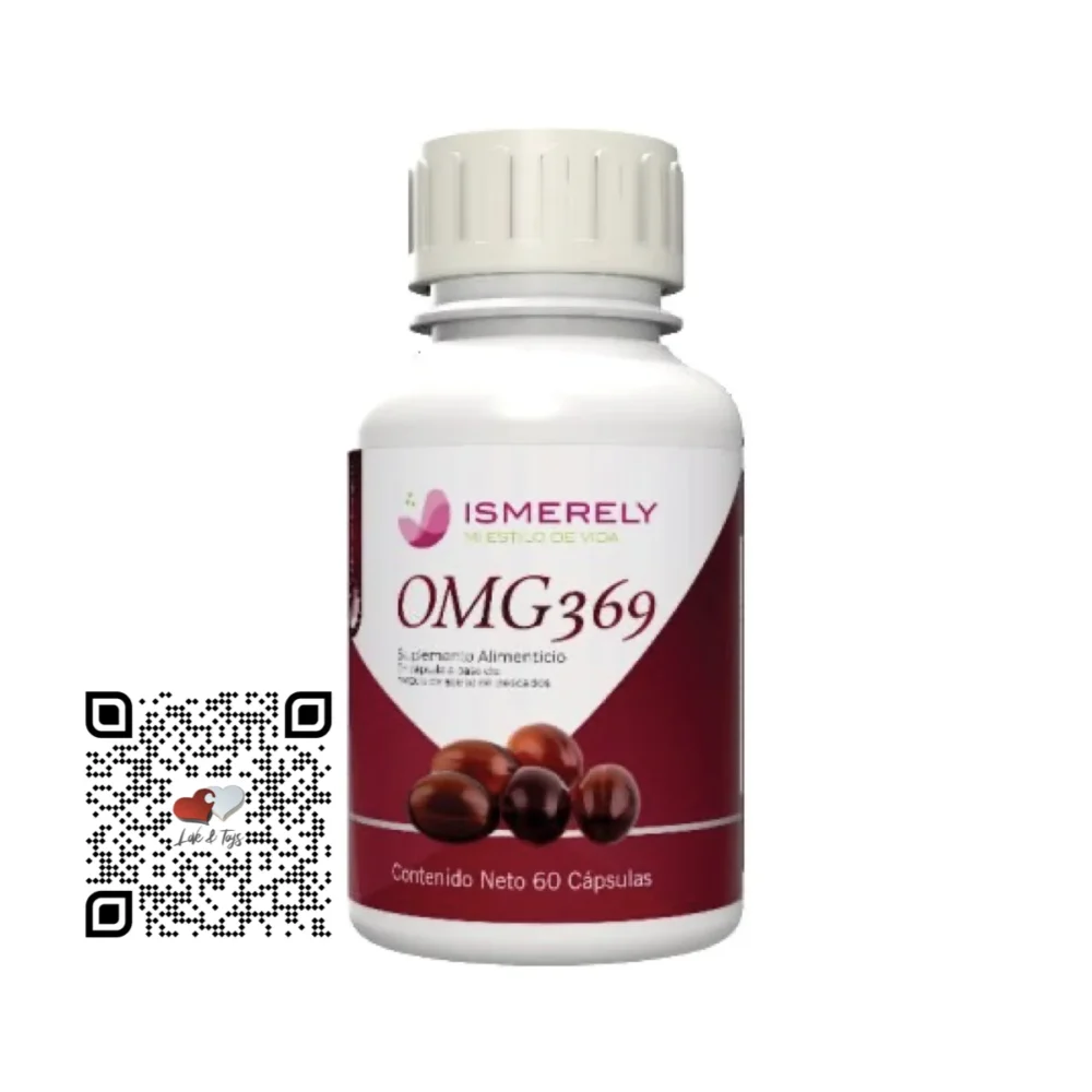 omg-369-lt Suplemento alimenticio Ismerely, mescla espcial de omegas para bienestar diario