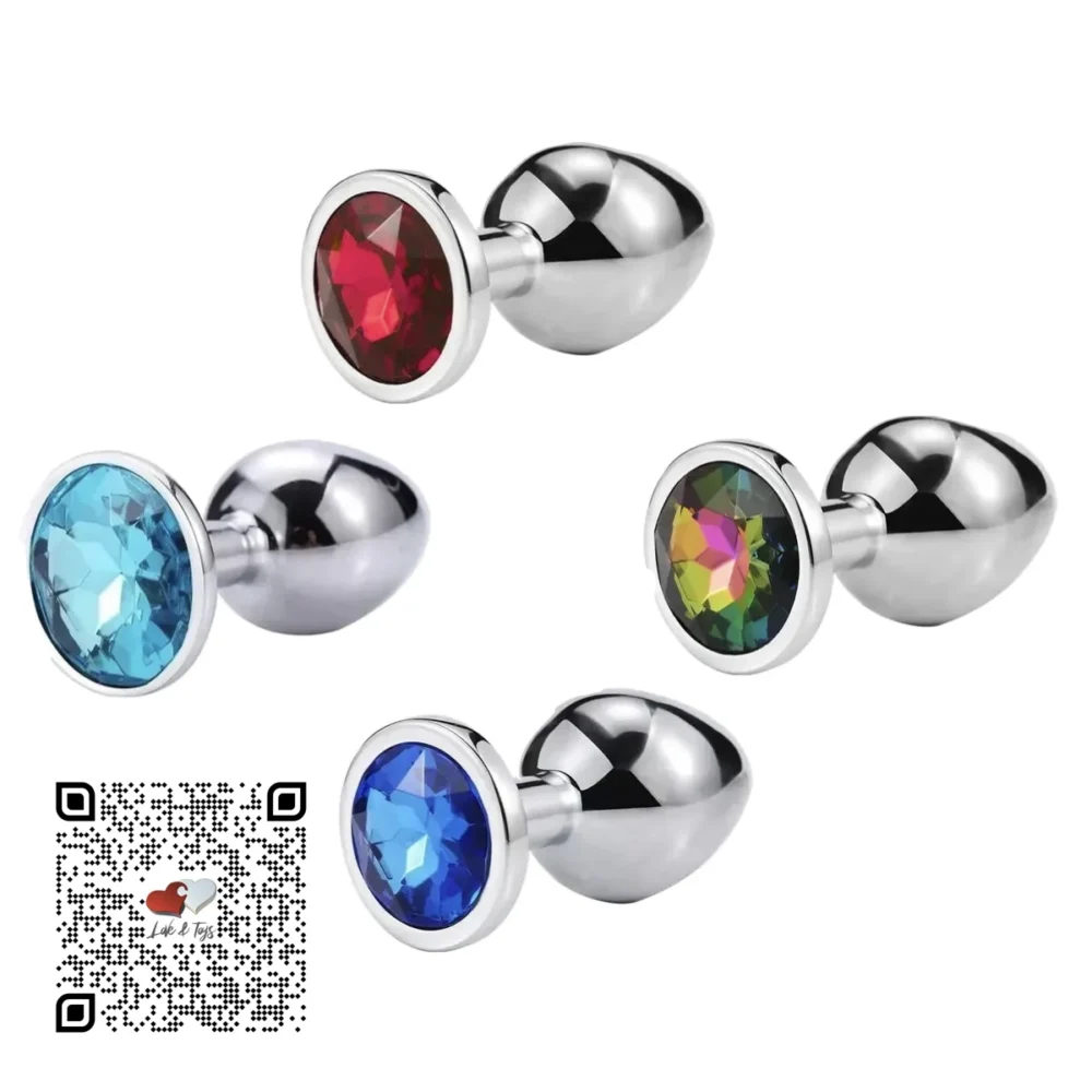 plug-metalico-gem-circulo Plug metálico gem círculo