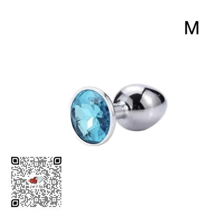 plug-metalico-gem-circulo-turquesa-m PLUG METÁLICO GEM CÍRCULO